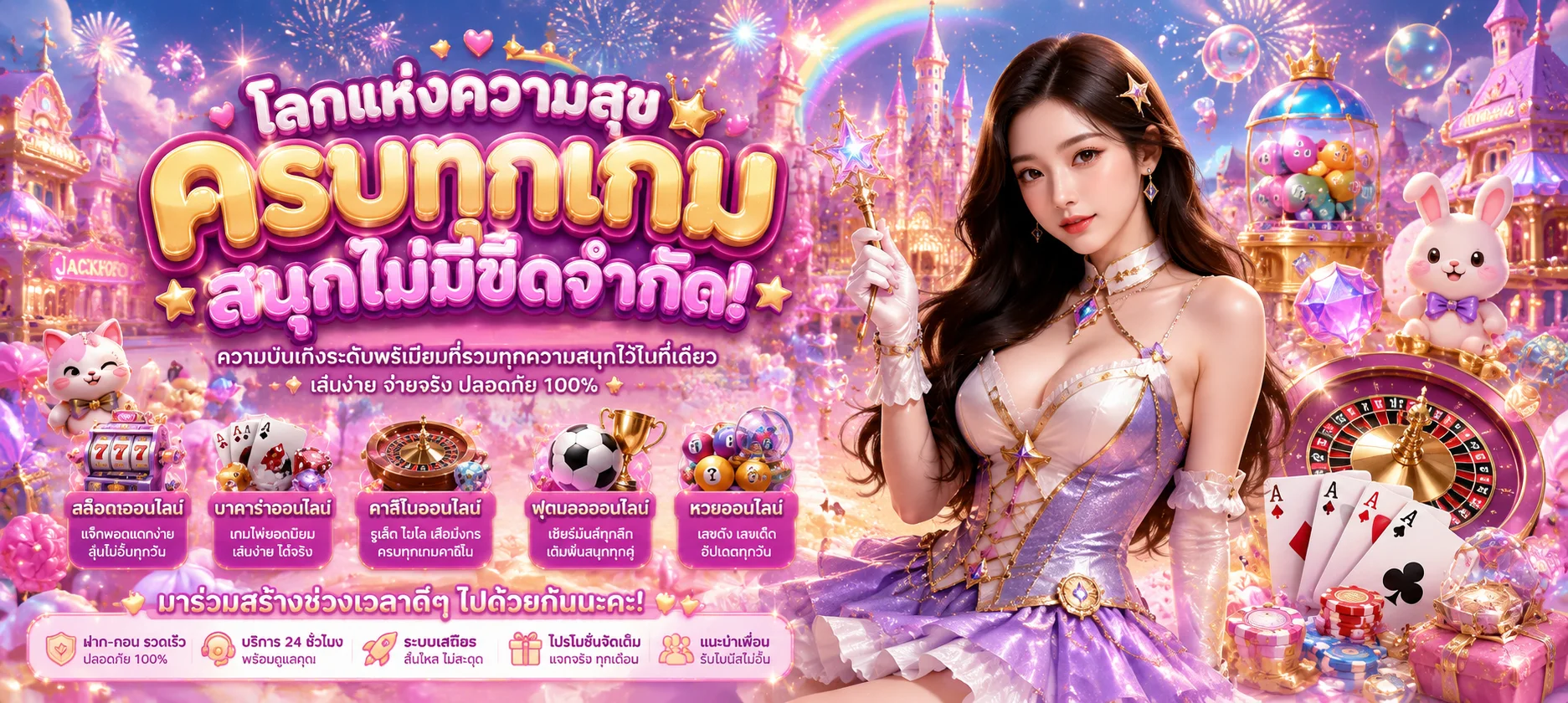 สล็อตออนไลน์เว็บตรง MS Slot รวมทุกค่ายดัง